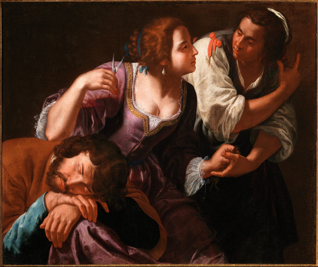 Artemisia Gentileschi / Артемизия Джентилески (1593-1653) - Sansone e Dalila / Самсон и Далила (около 1630-1638)