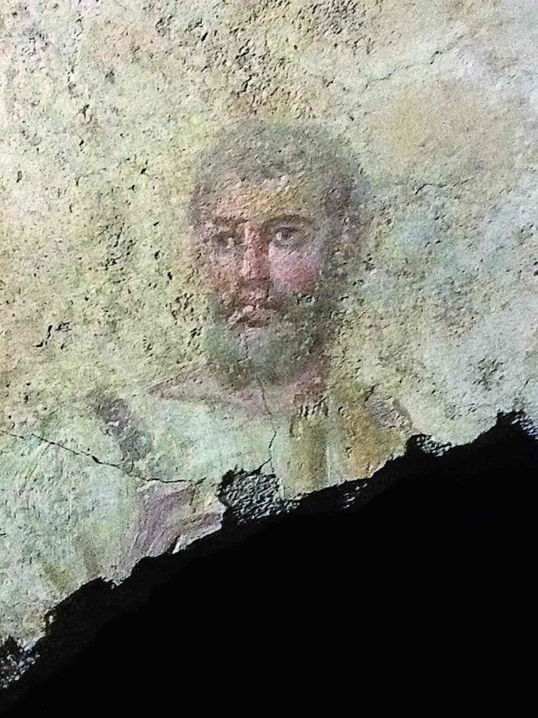 Рим. Фрагмент фрески из катакомб