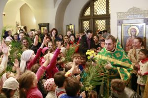 1 апреля — Детская литургия