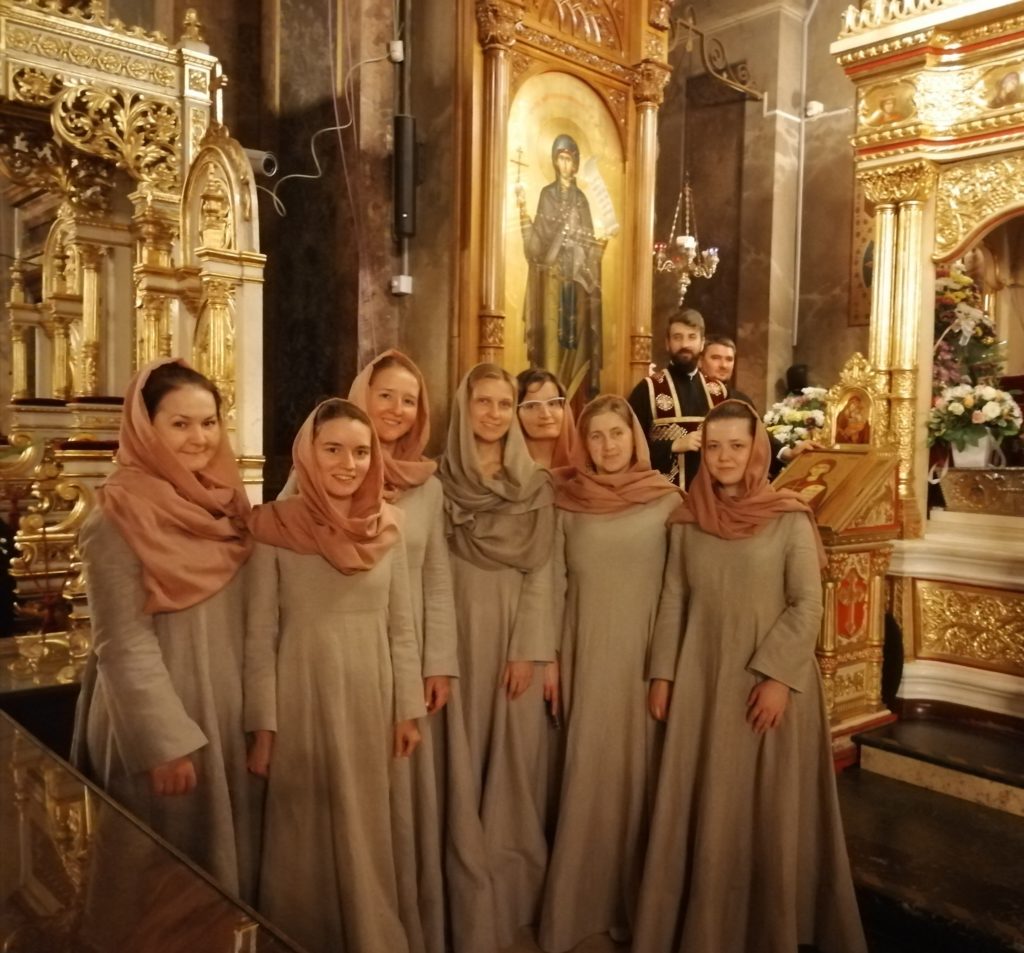 Хор знаменного пения принял участие в фестивале византийской музыки в г.Яссы (Румыния)