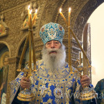 В праздник Введения во Храм Пресвятой Богородицы митрополит Владимир совершил Божественную литургию в Феодоровском соборе (Фото Юрия Костыгова)