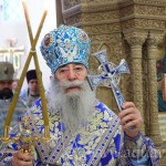 В праздник Введения во Храм Пресвятой Богородицы митрополит Владимир совершил Божественную литургию в Феодоровском соборе (Фото Юрия Костыгова)