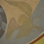 Ежедневная фотосъемка фресок, сделанная в процессе их написания настоятелем храма протоиереем Александром Сорокиным: Фрагмент_Телец