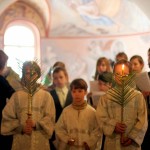 Литургия с участием детей в Феодоровском соборе. Фото Михаила Черняка
