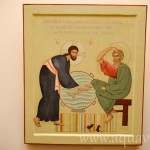 ИА "Вода живая": Выставка иконописцев Филиппа Давыдова и Ольги Шаламовой представлена в  книжном доме "Глагол"