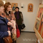 ИА "Вода живая": Выставка иконописцев Филиппа Давыдова и Ольги Шаламовой представлена в  книжном доме "Глагол"