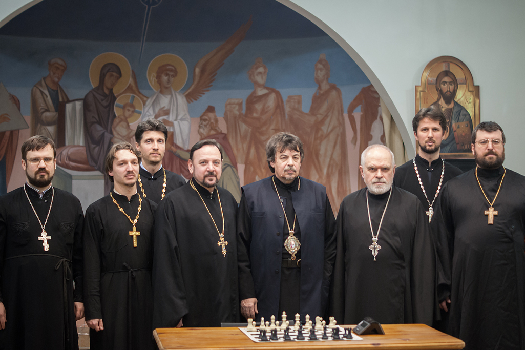 Епархиальный шахматный турнир среди клириков прошел в Феодоровском соборе