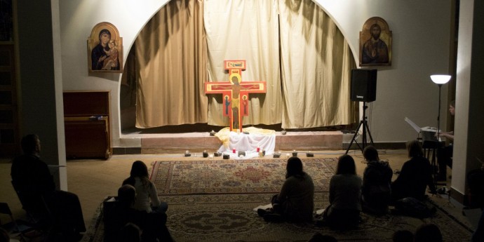 Молитва канонами Taize в Феодоровском соборе