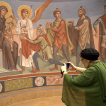 Презентация фрески письма архимандрита Зинона (фоторепортаж Марины Хохловой)