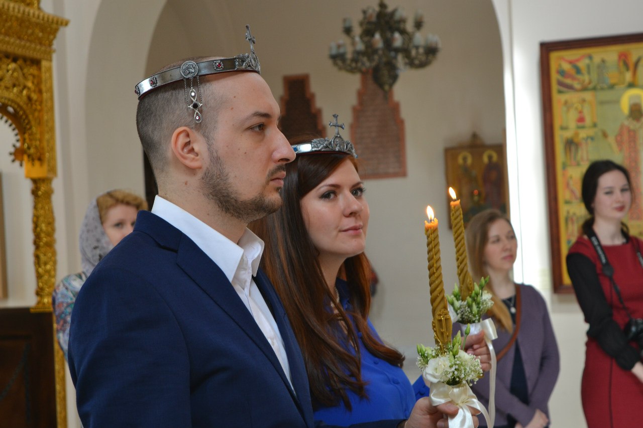Состоялось венчание наших прихожан Артемия и Агнии Григорян