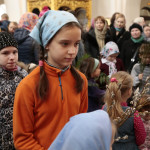 "Детская" Литургия в Феодоровском соборе (фоторепортаж Марины Хохловой)