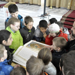 Школьники в Феодоровском соборе