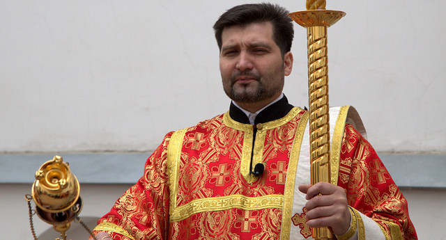 Поздравляем штатного диакона Феодоровского собора отца Олега Луферова с днем рождения