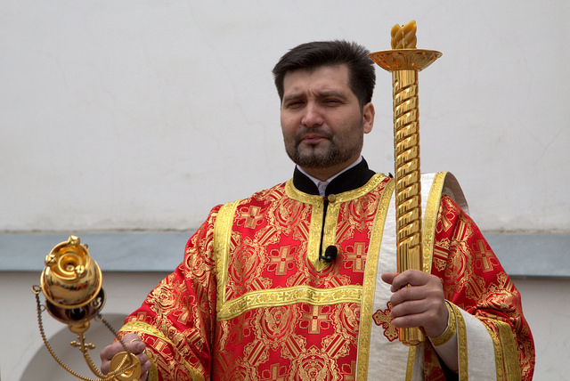 Поздравляем штатного диакона Феодоровского собора отца Олега Луферова с днем рождения