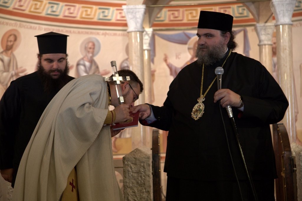 В Феодоровском соборе была совершена Божественная Литургия при участии группы паломников с Кипра