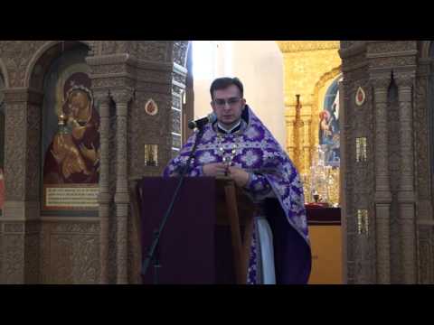 Проповедь иерея Алексия Волчкова на Божественной литургии в неделю 11-ю по Пятидесятнице