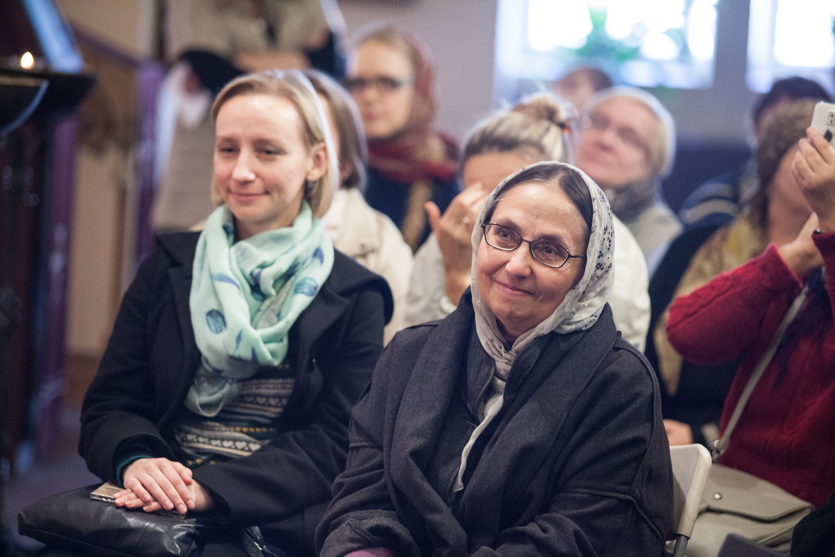 В Феодоровском соборе состоялась встреча с монахиней Иулианией (Денисовой)