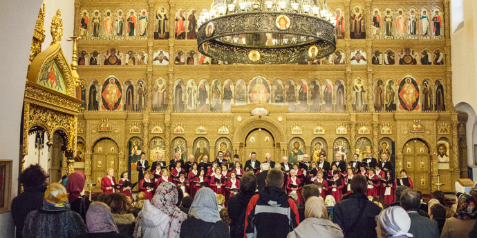 Концерт любительского хора Консерватории прошел в Феодоровском соборе