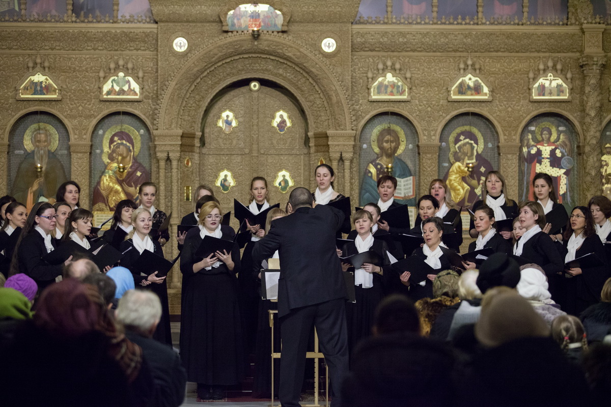 В Феодоровском соборе состоялся концерт женского хора Санкт-Петербургской митрополии