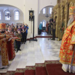 ИА "Вода живая": Митрополит Варсонофий возглавил Божественную литургию в Феодоровском соборе