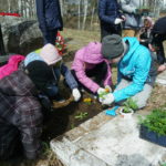 Воспитанники воскресной школы посетили поселок Егла Боровичского района