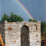 Строительство и виды храма в деревне Гверстонь