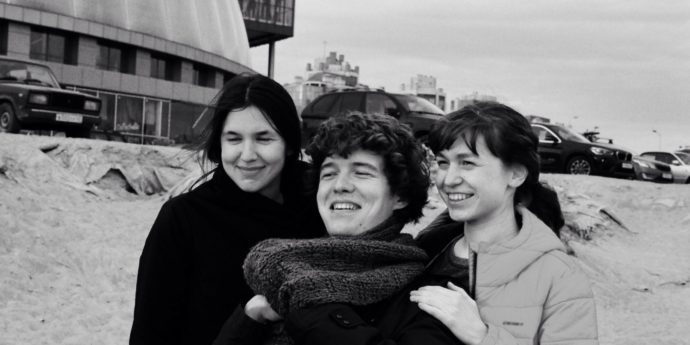Екатерина Горянина (справа) со своими друзьями
