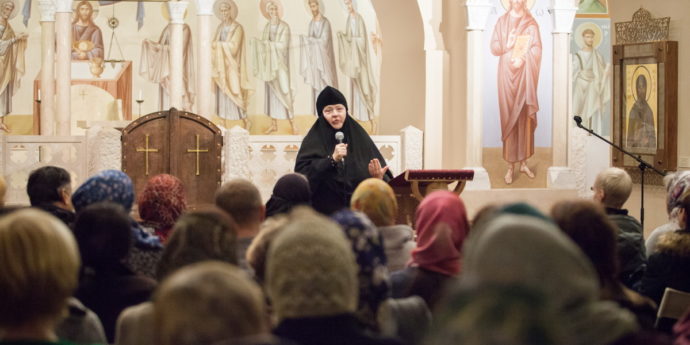 Встречи с монахиней Иулианией (Денисовой) прошли в Феодоровском соборе