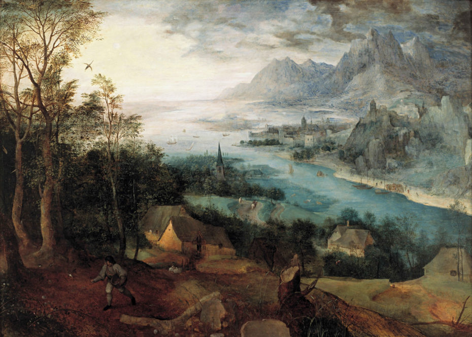 Parable of the Sower, Pieter Bruegel the Elder. Original Title: De gelijkenis van de zaaier, Date: 1557; Antwerp, Netherlands