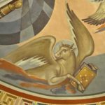 Фрагмент фрески в конхе алтаря: телец – символ Евангелия от Луки