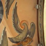Фрагмент фрески в конхе алтаря: орел – символ Евангелия от Иоанна