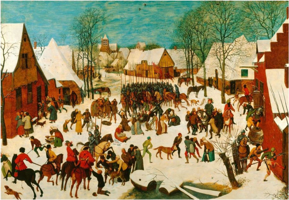 BRUEGEL the Elder, Pieter - Massacre of the Innocents (1565-7
