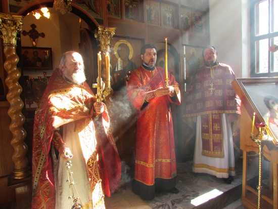 Прихожане Феодоровского собора организовали пасхальную Литургию в ИК-5 в Металлострое