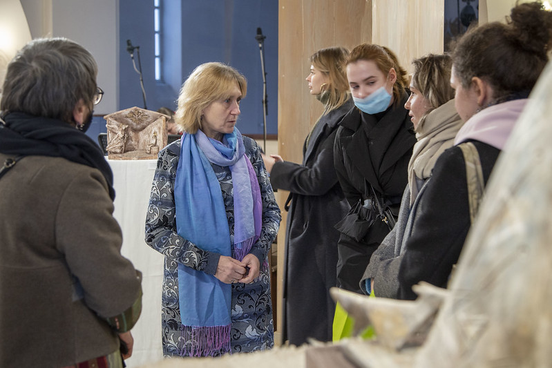 ФОТО: Выставка Галины Матлиной «И многие пришли к Нему»