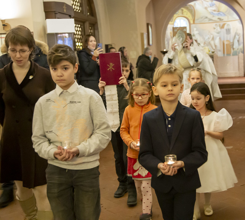 ФОТО: Детская литургия и рождественский праздник