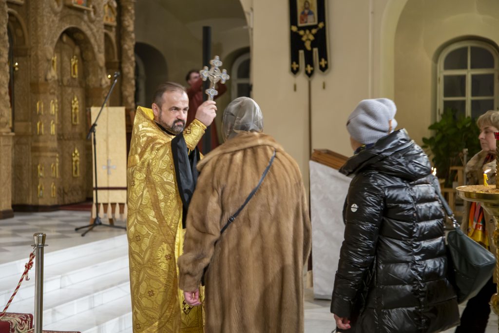 ФОТО: Новогодний молебен