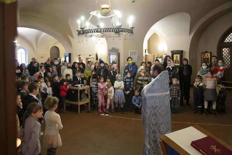 ФОТО: Детская литургия