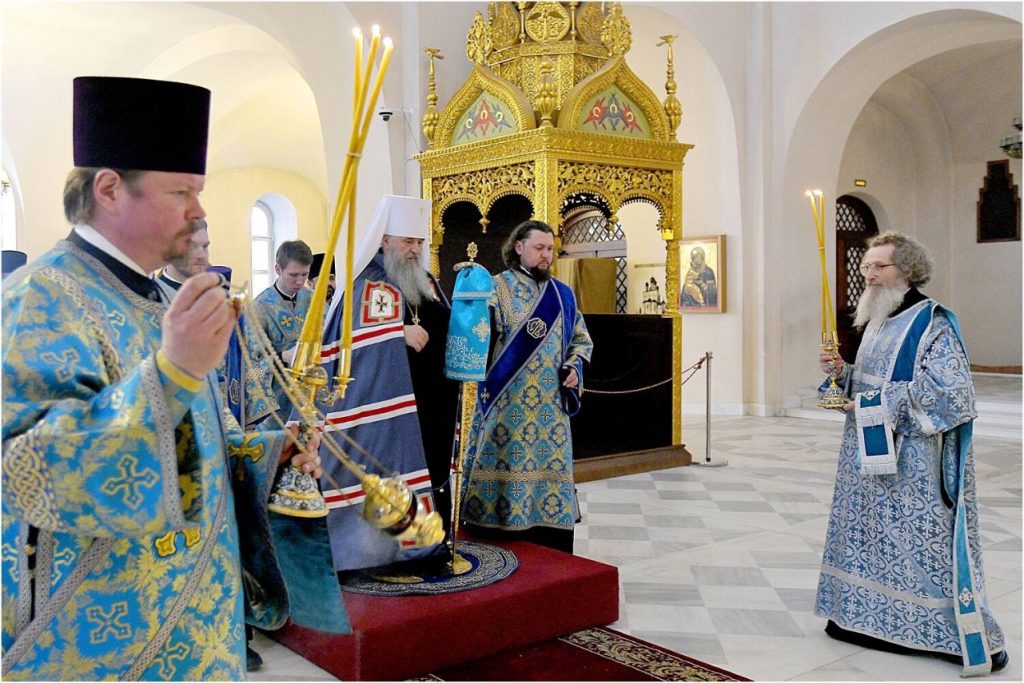 Суббота акафиста: визит митрополита Варсонофия