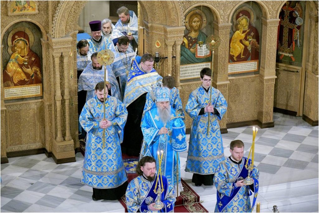 Суббота акафиста: визит митрополита Варсонофия