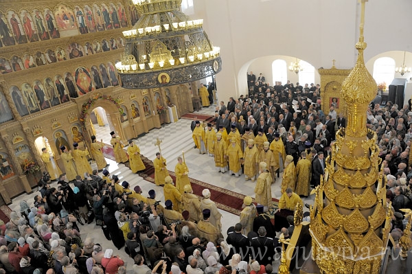 9-я годовщина великого освящения верхнего храма