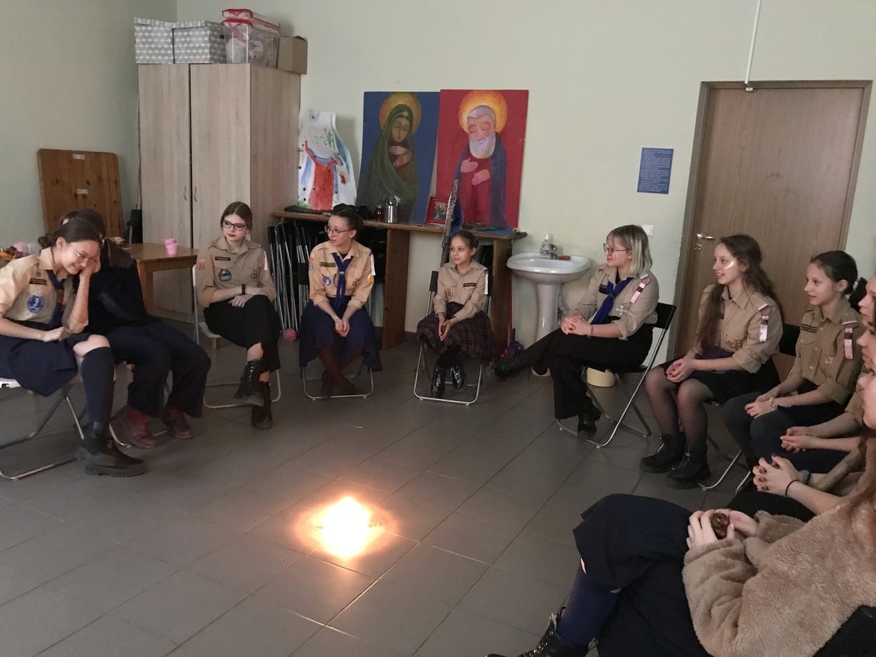 Скаутский отряд отпраздновал свой день рождения