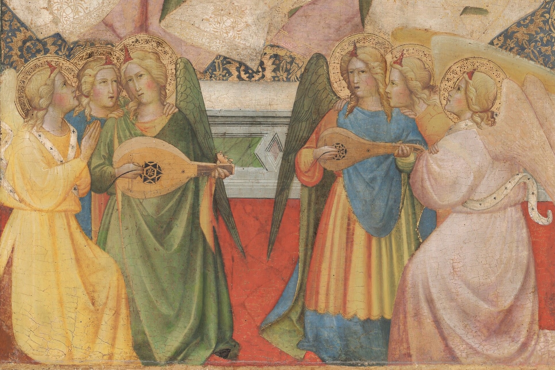 Музыка 14 века. Треченто. Девочка Гадди картина.