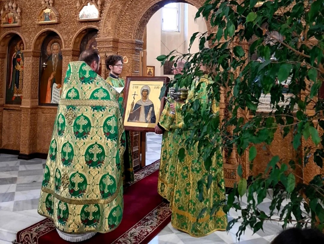 Новая икона в верхнем храме – святой равноапостольной Нины | 08.06.2023 |  Санкт-Петербург - БезФормата