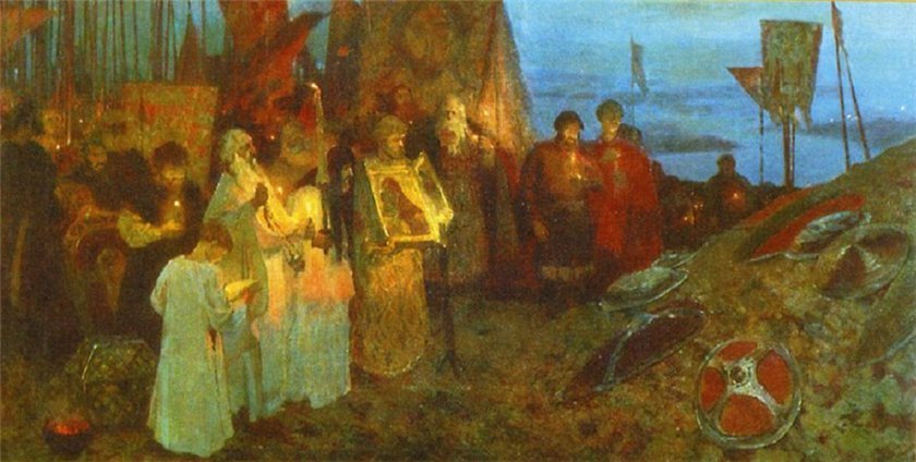 «На поле Куликовом»