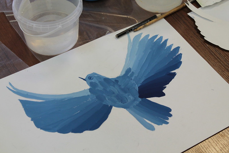 Как мы делали синих птиц