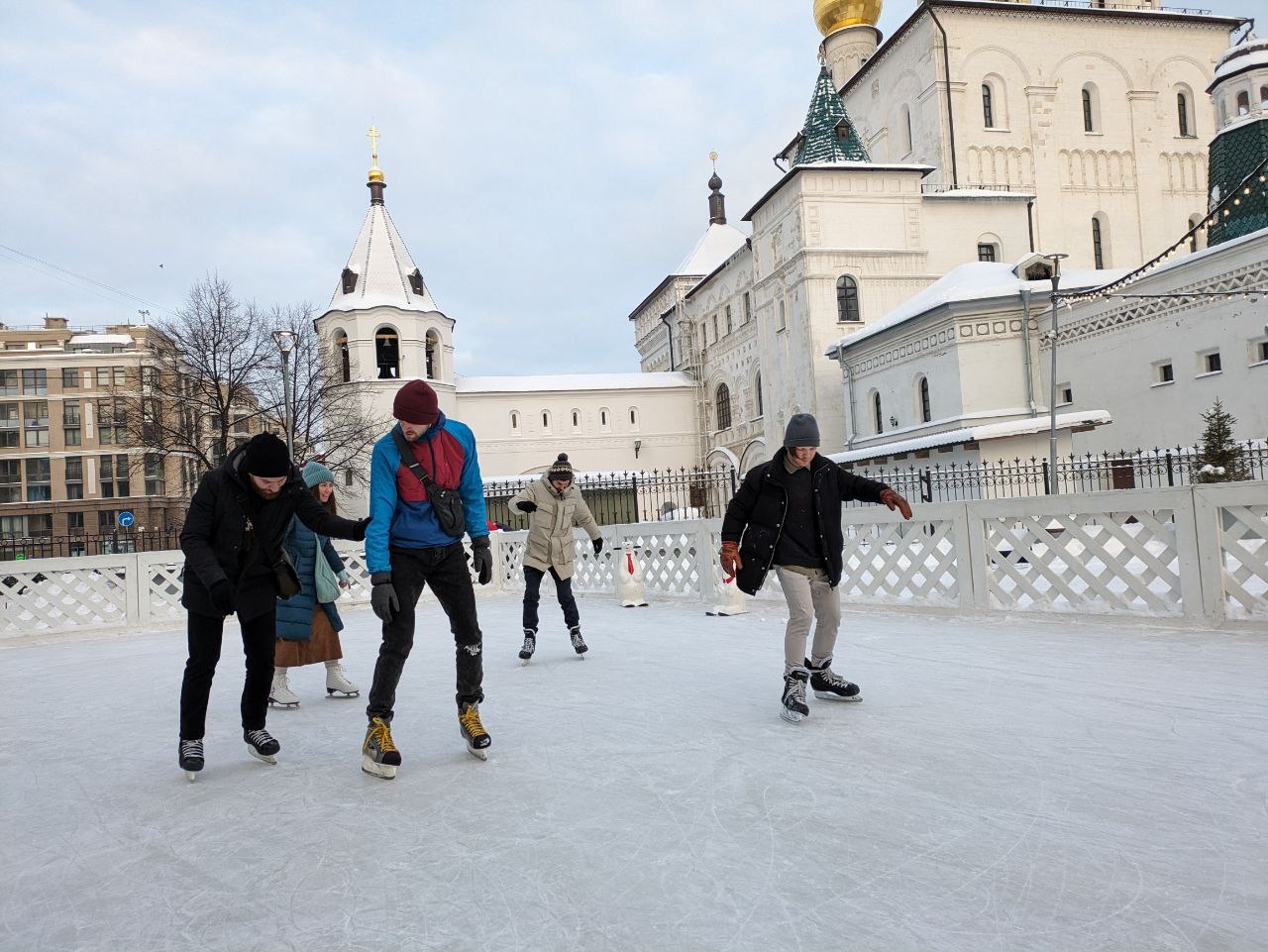 "Феомолодежь" на катке