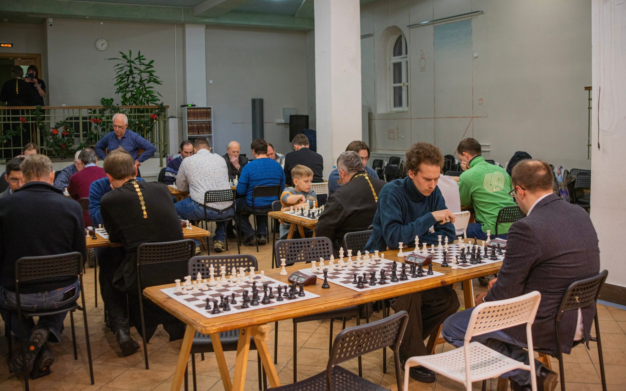 Состоялся Рождественский шахматный турнир Санкт-Петербургской епархии