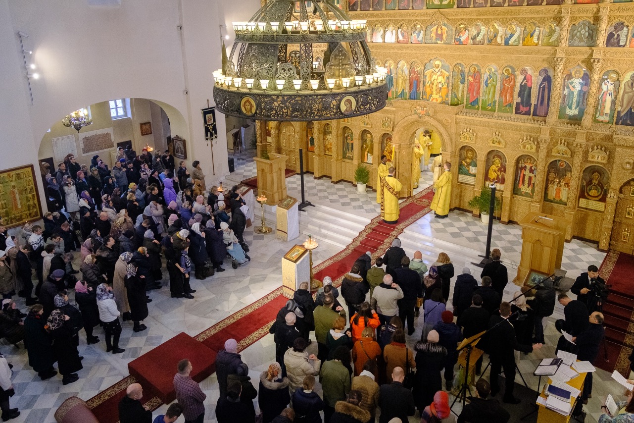 Состоялось архиерейское богослужение