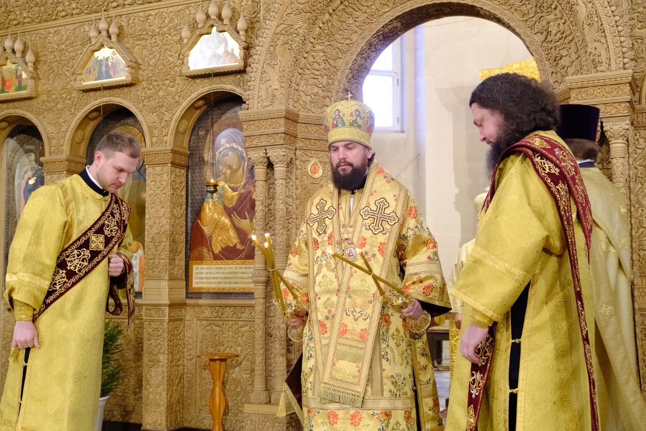 Состоялось архиерейское богослужение