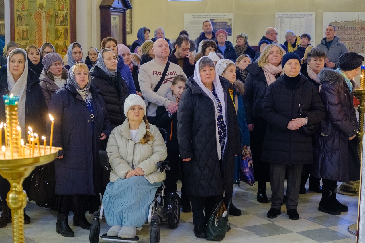 Состоялось архиерейское богослужение